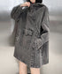 Denim Hoodie Jacket